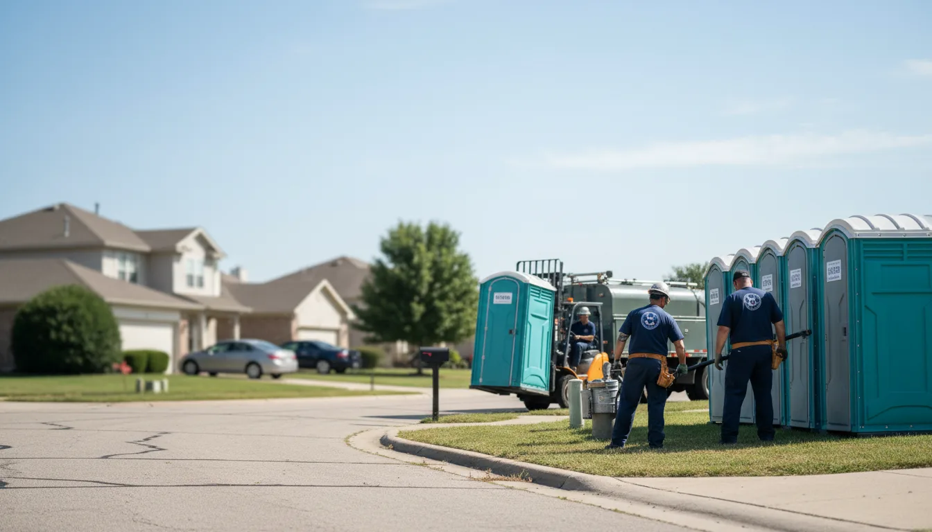 Porta Potty Rental in Tuckerman, AR near me
